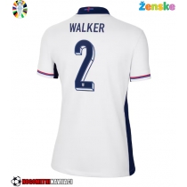 Ženske Nogometnih dresov Anglija Kyle Walker #2 Domači EP 2024 Kratki rokavi